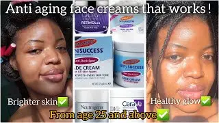Best ANTI AGING FACE CREAMS for a brighter youthful skin✨️😍 / Best Anti aging CREAMS for wrinkles