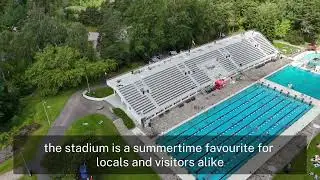 Uimastadion Helsinki 🇫🇮 | Open-Air Olympic Pool & Summer Vibes in 4K