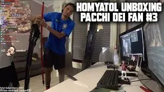 HOMYATOL UNBOXING PACCHI DEI FAN #3