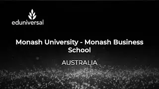EWC 2025 - Monash University - Monash Business School - Australia