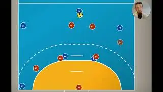 Handball - In der 3:2:1-Deckung gegen Außeneinläufer verteidigen!