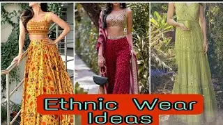 Stylish Ethnic Dresses। Party Wear Ethnic Dresses। Modern Ethnic Look's Ytshorts ।।