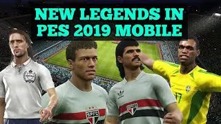 UPDATED LIST OF NEW LEGENDS COMING ON PES 2019 MOBILE