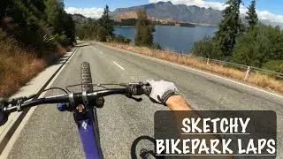 WILD DOWNHILL LAPS AT SKYLINE MOUNTAIN BIKE PARK!