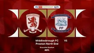 Middlesbrough v Preston 4-0 Highlights Goals - EFL Championship 2025/26