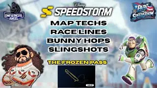 Arendelle V6 Map Techs | Bunny Hops & Slingshot Lines | Disney Speedstorm Pro Racing Guide