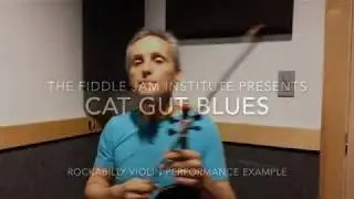 Cat Gut Blues Rockabilly Violin Author Performance