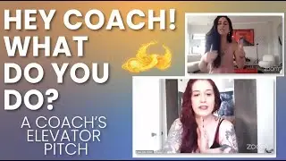 Elevator Pitches With Coaches