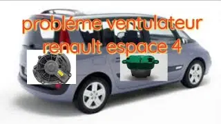 probléme ventilateur renault espace 4