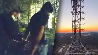 19-Year-Old Arrested for Climbing Cell Tower for Video: Cops