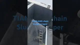 Chain scraper system for collecting sediment and flotating substances