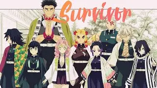 Survivor (The pillars)  Demon Slayer AMV
