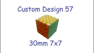 Custom Cube Design #57: 30mm 7x7