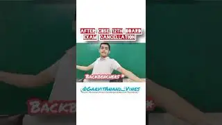 Students after 12th CBSE Exam Cancelled | Backbenchers Reaction #shorts | COMEDY VINES 2021