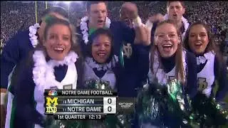 2012 #18 Michigan vs  #11 Notre Dame