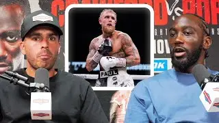 TERENCE CRAWFORD PRAISES JAKE PAUL'S BOXING!