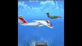Air Refuel in Turboprop Flight Simulator 😱😍#gaming #shorts #gameplay