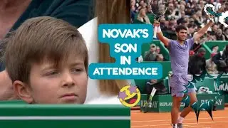 Novak Djokovic&rsquo;s Son Spotted Watching Carlos Alcaraz at Monte Carlo Masters 🤩