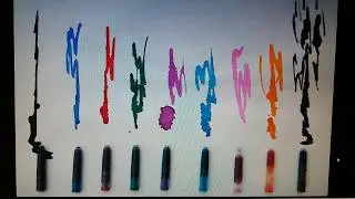 Fountain Pen Ink Cartridges ( pick from 9 colors)