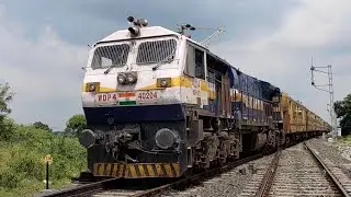 17642 Narkher - Kacheguda Intercity Express | Gooty WDP4D Locomotive | Train Videos Indian Railways
