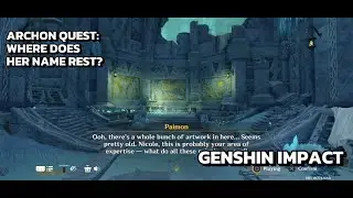 [Задание архонта Genshin Impact] Где покоится её имя?: Войдите в домен &laquo;Призрак святилища&raquo;