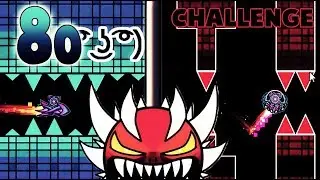 "8o" Challenges! ( ͡° ͜ʖ ͡°) Pero MIRA esos 75hz PAPU! | Geometry Dash 2.11 | Aetherdark GD.