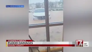 Businesses, homes flooded in Moore County