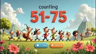 #counting  51-75 #cartoon #cartoon #funny #animation #cartoon #animation #babytoons #countingsongs