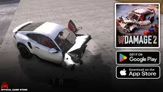 WDAMAGE 2 Mobile game play - Various car accidents🔥(Android & iOS)