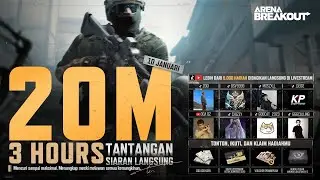 Live Streaming Challenge: 3 Jam 20 Menit bersama Zogi | 10 Januari, pukul 21.00 UTC+7