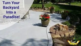 Transform Your Backyard with a Custom Concrete Patio | Opp Concrete Wichita