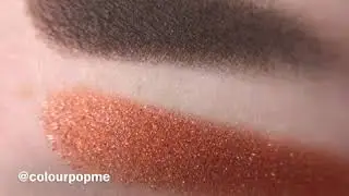 Colourpop GOOD SPORT Palette Swatches