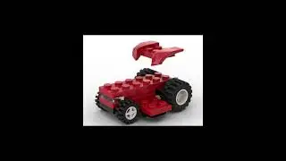 How to build a tractor in Lego #instructions #lego