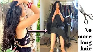 CUTTING MY LONG HAIR INTO A BLUNT CUT!
