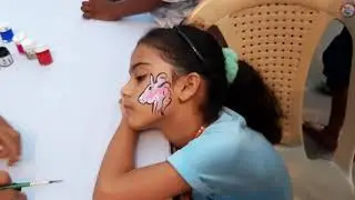 Face paint Tutorial,Horse