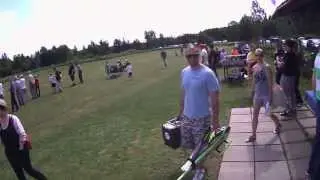 Freestyle flying event in Petikko