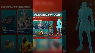 Fortnite Shop *KPOP Hunters* [February 6th, 2026] (Fortnite Chapter 7) (Fortnite Item Shop Today)