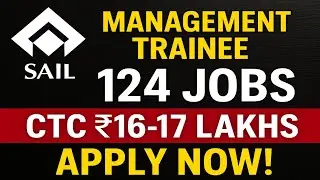 🚨 SAIL MT 2025 Recruitment | 124 Posts | 16 ಲಕ್ಷ ಸಂಬಳ! ತಪ್ಪಿದ್ರೆ ಅವಕಾಶ ಹೋದಂತೇ!  Golden Opportunity!