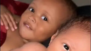 Deezy & Shaniirose Baby girl face reveal