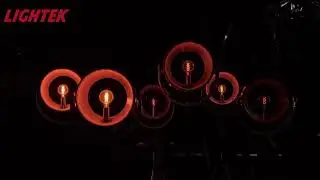 פנס רטרו נורת טונגסטן 40W עם שליטה DMX