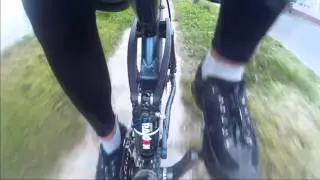 Suntour Raidon LO rear shock in action