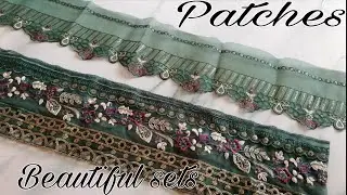 SALE SALE SALE. Branded Leftover patches 🌟 Maria b and khadi 