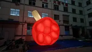Inflatable Figures Cat Paw For Art In Advertising Decorations