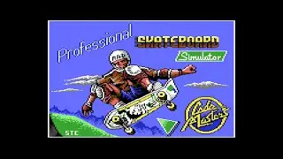 Commodore 64 Longplay [355] Pro Skateboard Simulator (EU)