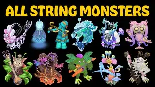 All STRING Monsters (My Singing monsters)
