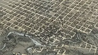 Houston Texas History and Cartography (1873)