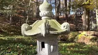 Japanese Stone Lantern Light
