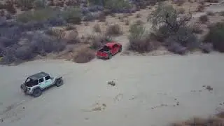 Raptor X Jeep Exploring The North Maricopa Mountains