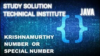 Krishnamurthy Number or Special Number in Java