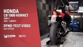 Honda CB 1000 Hornet Euro 5+ Scorpion Exhaust Dyno-Test Video